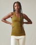 Women's Rib Tank - Fir Green